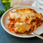 The Best Lasagna Recipe. This Italian Bolognese Lasagna is made with a creamy bechamel sauce with layers of meat sauce and cheese. This homemade lasagna is the best lasagna recipe!