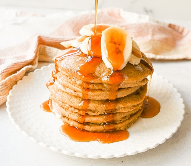 Healthy Banana Oatmeal Pancakes Modern Honey