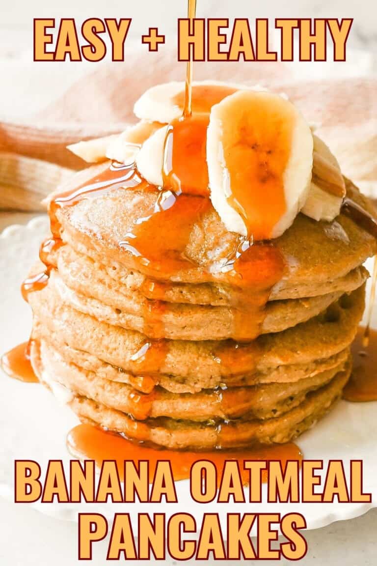 Healthy Banana Oatmeal Pancakes Modern Honey