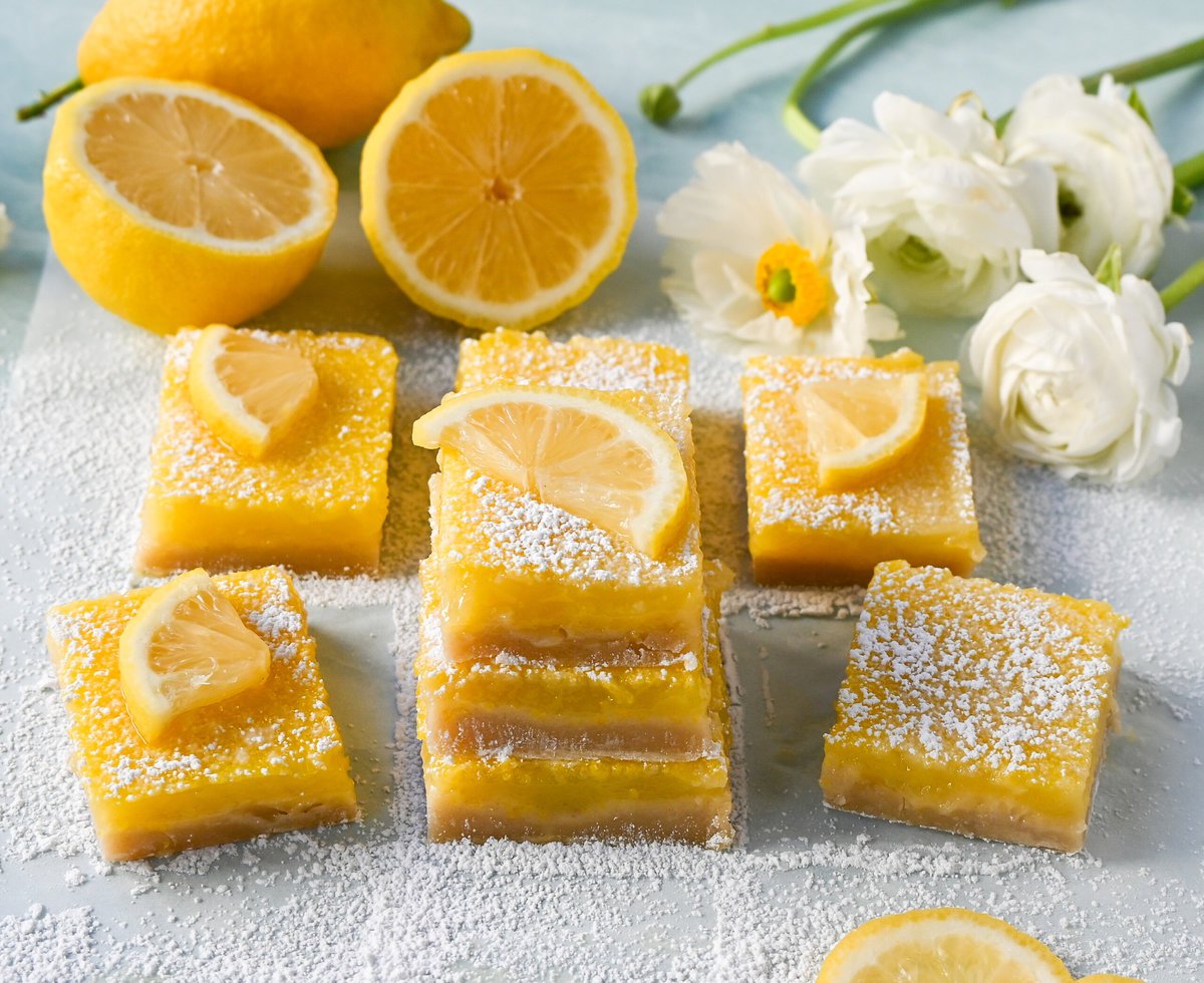 Lemon Bars. These classic lemon bars are made with tangy and sweet lemon curd and a buttery shortbread crust. If you love lemon desserts, you will love this lemon bar recipe. How to make the perfect lemon bar!