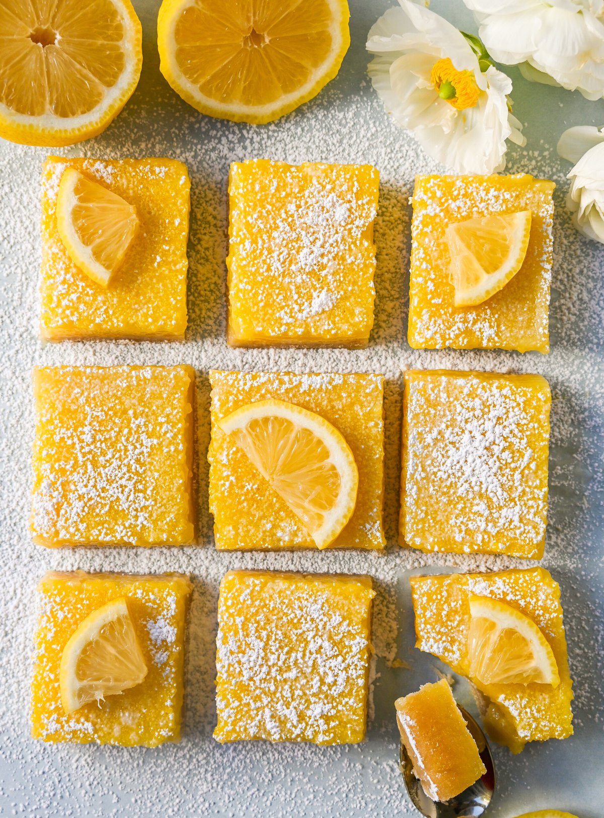 Lemon Bars. These classic lemon bars are made with tangy and sweet lemon curd and a buttery shortbread crust. If you love lemon desserts, you will love this lemon bar recipe. How to make the perfect lemon bar!