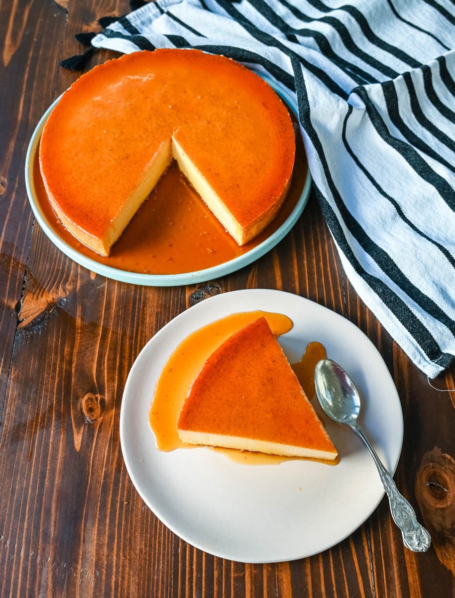 Caramel Flan Recipe. This is hands down the best Flan recipe ever! This flan recipe has the smoothest, creamiest custard and topped with caramelized sugar. This is my neighbor's famous recipe that she has been making for over 60 years!