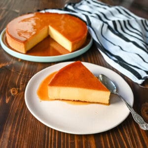 Caramel Flan Recipe. This is hands down the best Flan recipe ever! This flan recipe has the smoothest, creamiest custard and topped with caramelized sugar. This is my neighbor's famous recipe that she has been making for over 60 years!