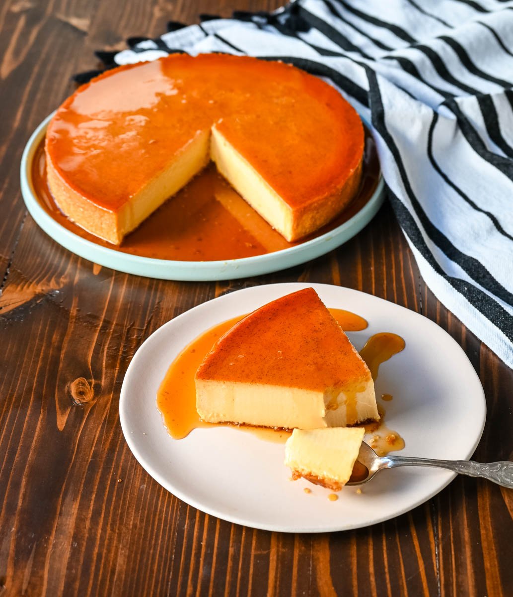 Caramel Flan Recipe. This is hands down the best Flan recipe ever! This flan recipe has the smoothest, creamiest custard and topped with caramelized sugar. This is my neighbor's famous recipe that she has been making for over 60 years!