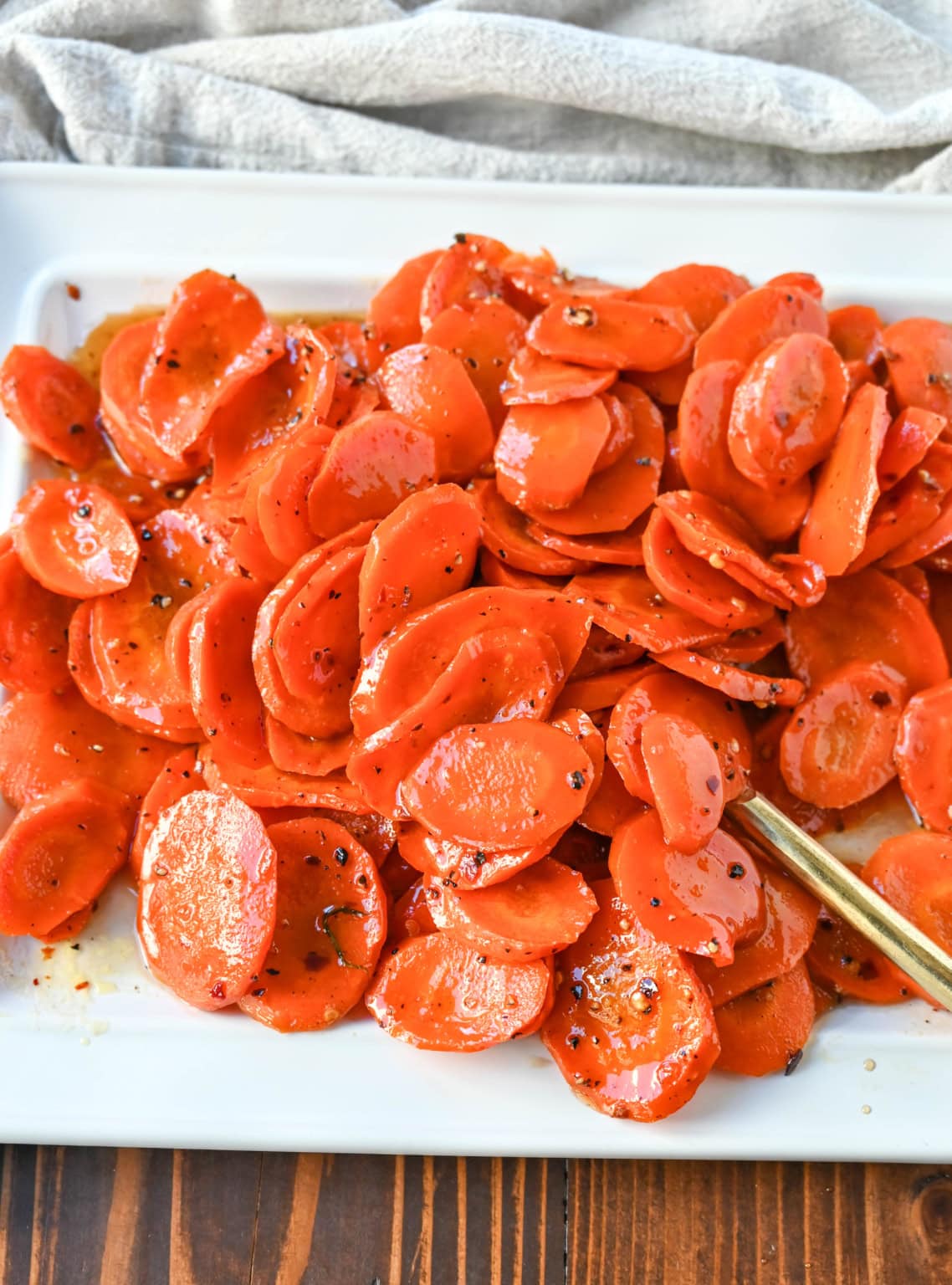 Maple Glazed Carrots – Modern Honey
