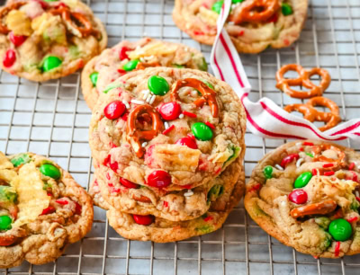 Christmas Kitchen Sink Cookies – Modern Honey
