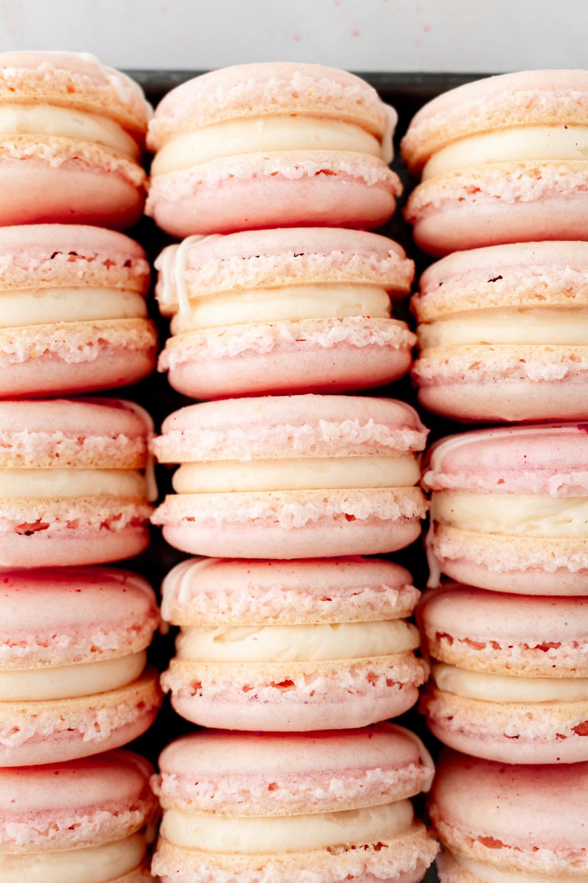 French macarons are delicate sandwich cookies renowned for their crisp shells, airy interiors, and signature “feet” at the base. The best macarons made with whipped egg whites, almond flour, and sugar, they boast a sweet flavor that complements an array of fillings. While they have a reputation for being finicky, mastering these homemade macarons can be done with these tips and tricks.