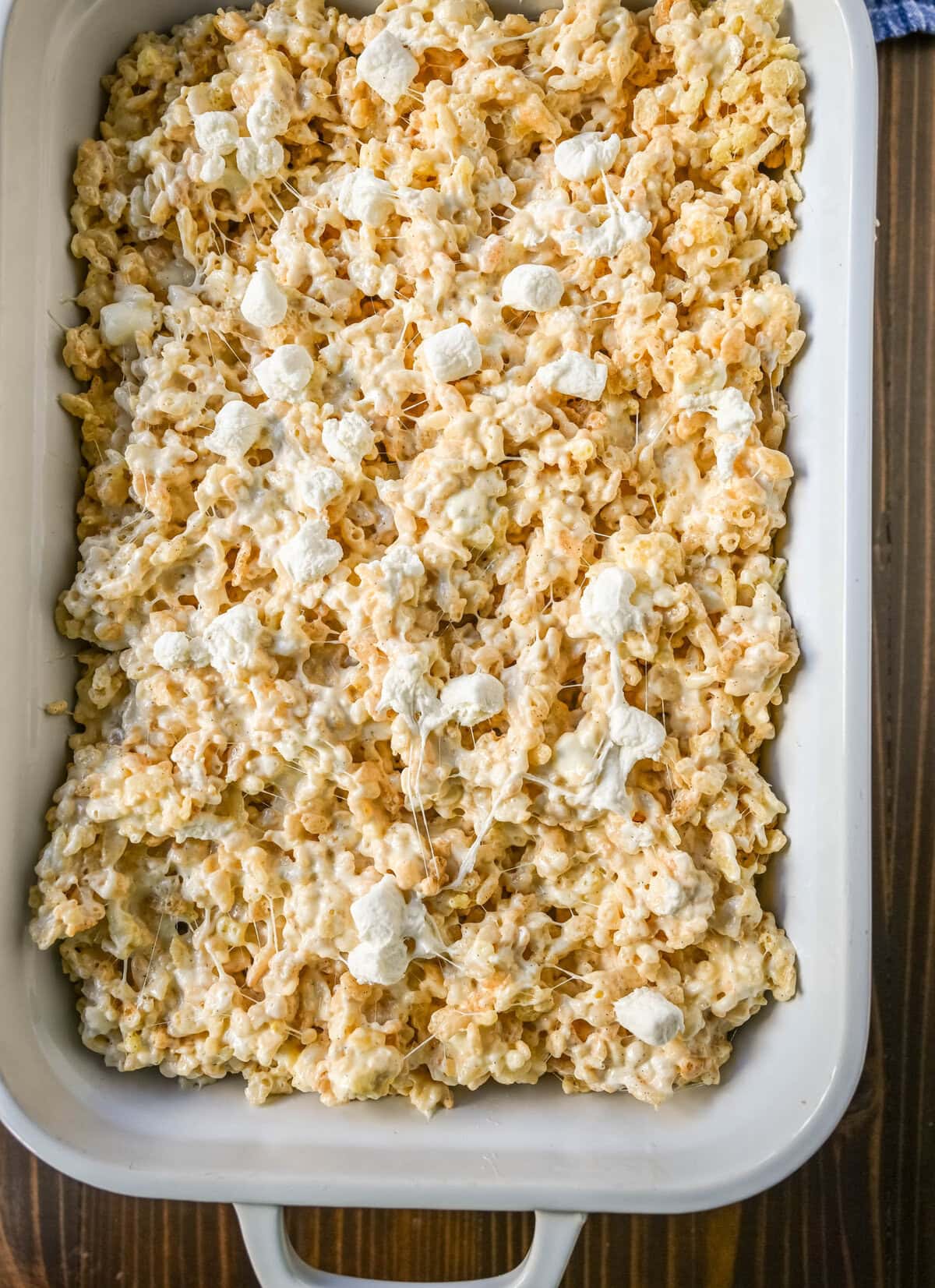 Want to know the secret to make the Best Rice Krispies Treats ever? The secret is brown butter and extra marshmallows to make the most flavorful, gooey Brown Butter Rice Krispies Treats imaginable. People are going to begging you for the recipe!