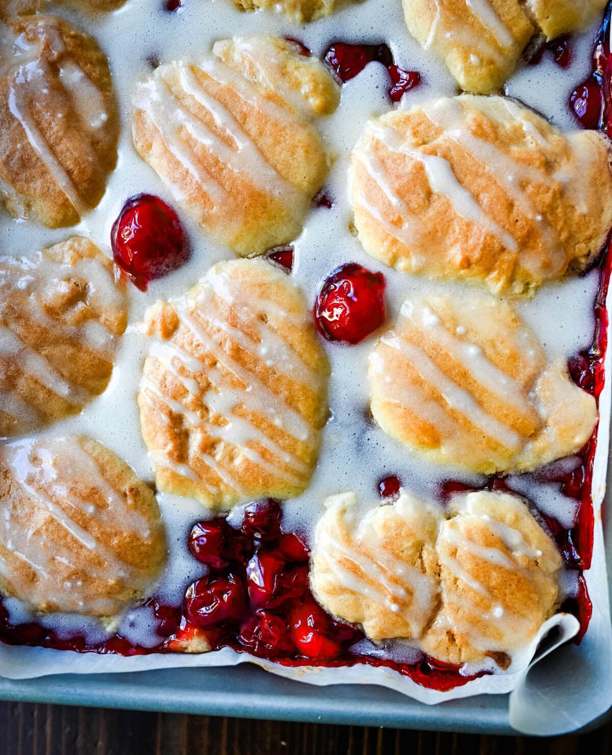 Cherry Pie Cookie Bars