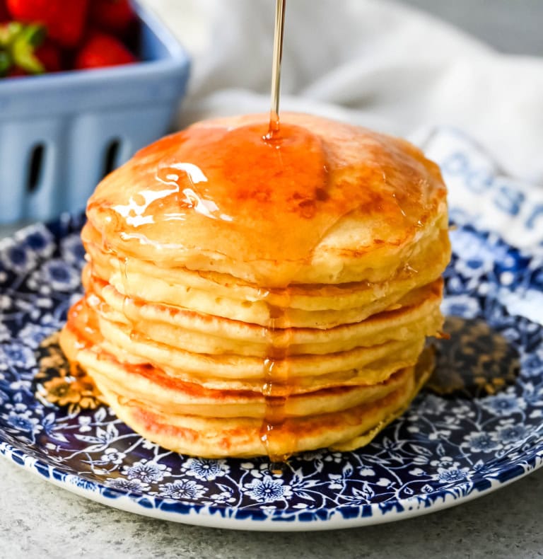 Image showcasing Greek Yogurt Pancakes – Modern Honey