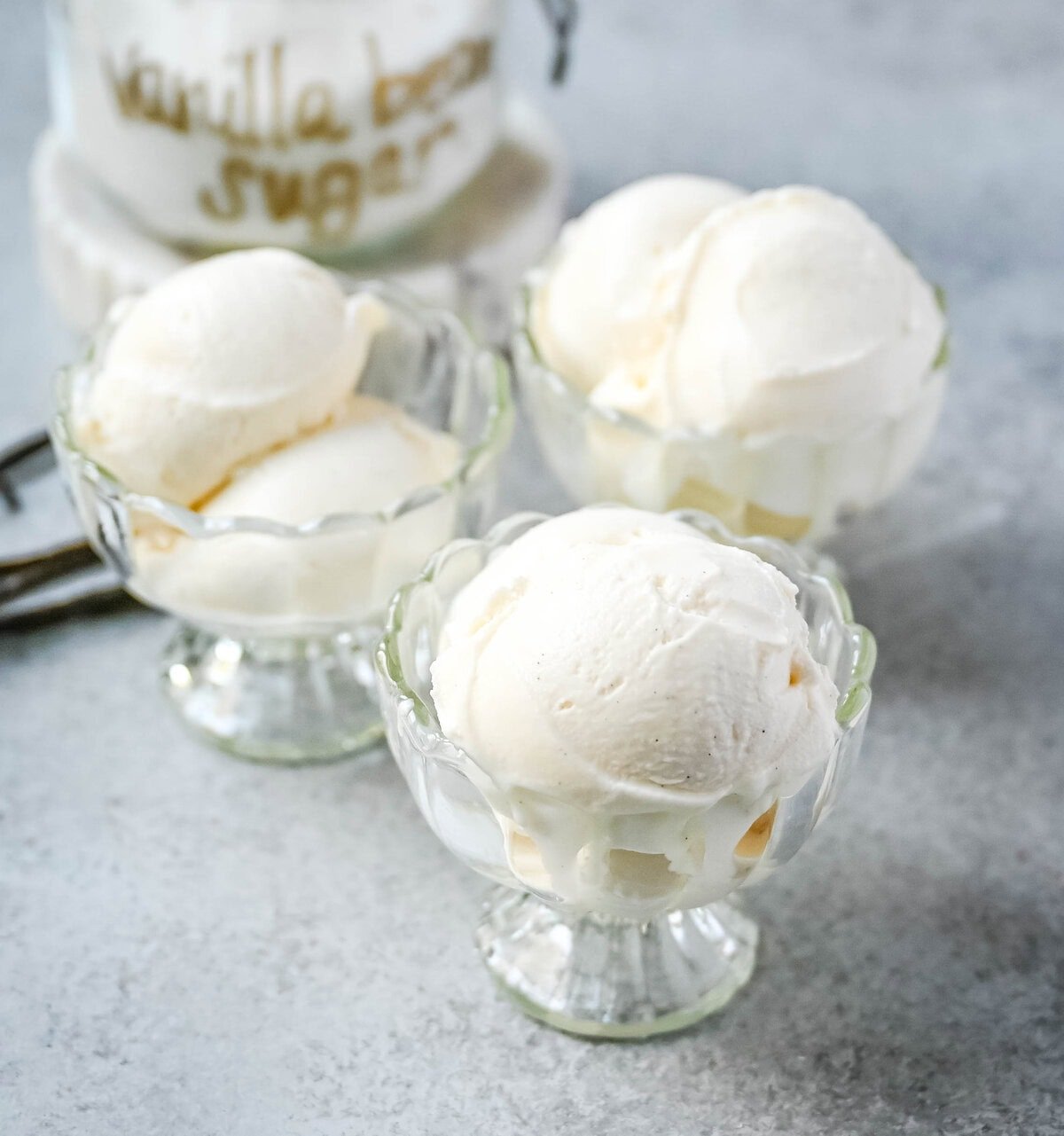 This Vanilla Bean Gelato (also known as Fior de Latte Gelato) is a homemade gelato recipe and is the ultimate summer dessert made with real vanilla beans and a custard base for that authentic gelato texture. This from-scratch vanilla bean gelato is better than store-bought and easier to make than you think...it is rich, creamy, and full of vanilla flavor.