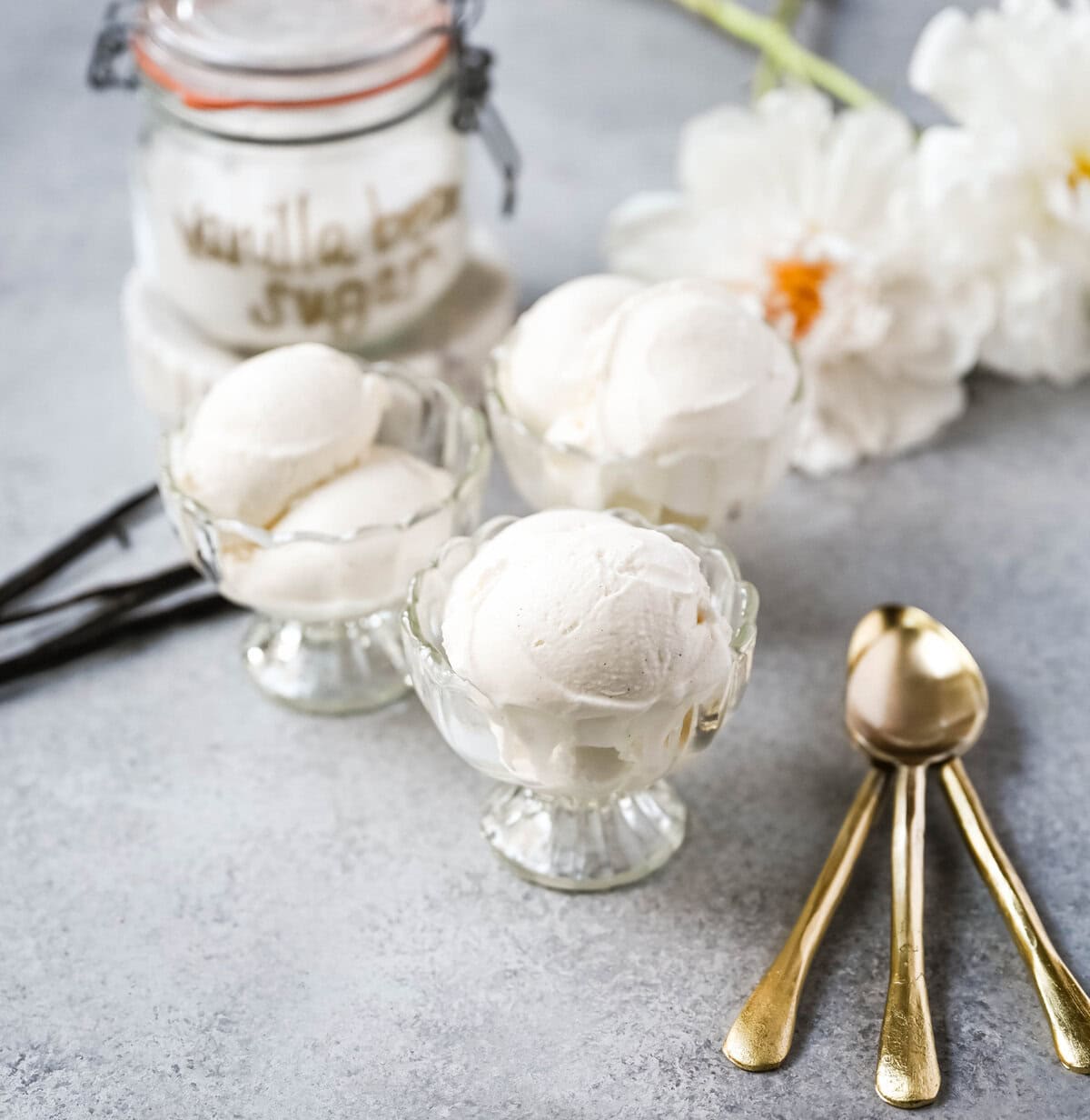 This Vanilla Bean Gelato (also known as Fior de Latte Gelato) is a homemade gelato recipe and is the ultimate summer dessert made with real vanilla beans and a custard base for that authentic gelato texture. This from-scratch vanilla bean gelato is better than store-bought and easier to make than you think...it is rich, creamy, and full of vanilla flavor.
