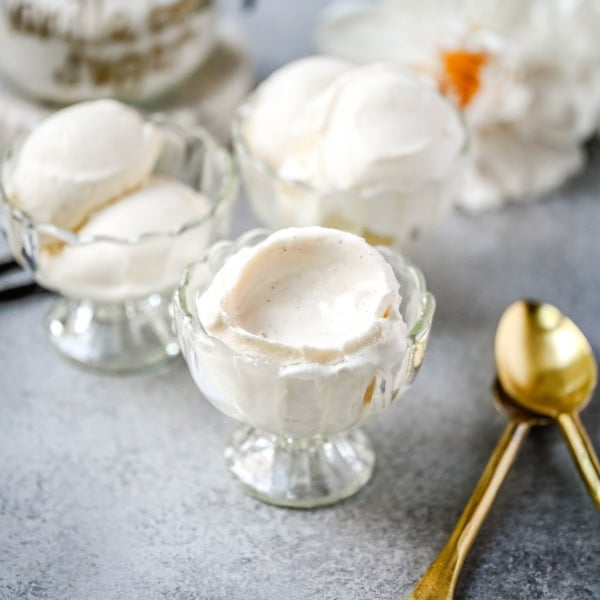 This Vanilla Bean Gelato (also known as Fior de Latte Gelato) is a homemade gelato recipe and is the ultimate summer dessert made with real vanilla beans and a custard base for that authentic gelato texture. This from-scratch vanilla bean gelato is better than store-bought and easier to make than you think...it is rich, creamy, and full of vanilla flavor.