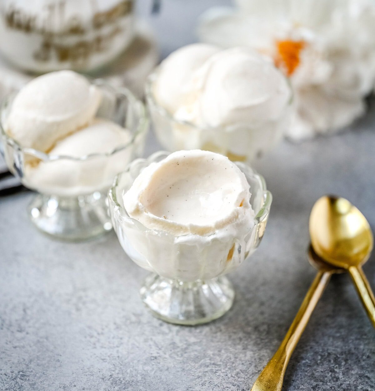 This Vanilla Bean Gelato (also known as Fior de Latte Gelato) is a homemade gelato recipe and is the ultimate summer dessert made with real vanilla beans and a custard base for that authentic gelato texture. This from-scratch vanilla bean gelato is better than store-bought and easier to make than you think...it is rich, creamy, and full of vanilla flavor.