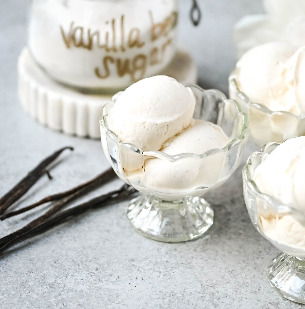 This Vanilla Bean Gelato (also known as Fior de Latte Gelato) is a homemade gelato recipe and is the ultimate summer dessert made with real vanilla beans and a custard base for that authentic gelato texture. This from-scratch vanilla bean gelato is better than store-bought and easier to make than you think...it is rich, creamy, and full of vanilla flavor.
