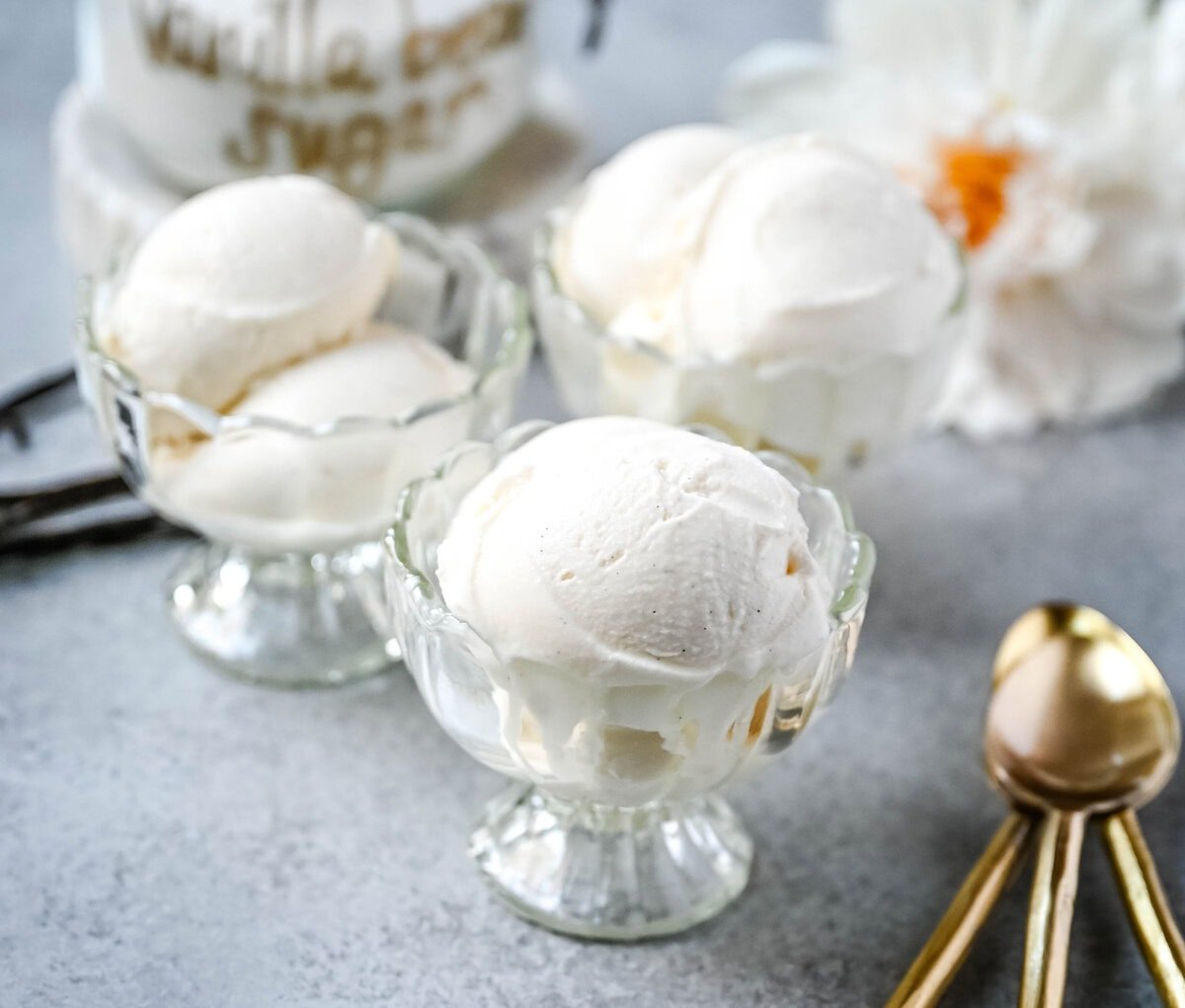This Vanilla Bean Gelato (also known as Fior de Latte Gelato) is a homemade gelato recipe and is the ultimate summer dessert made with real vanilla beans and a custard base for that authentic gelato texture. This from-scratch vanilla bean gelato is better than store-bought and easier to make than you think...it is rich, creamy, and full of vanilla flavor.