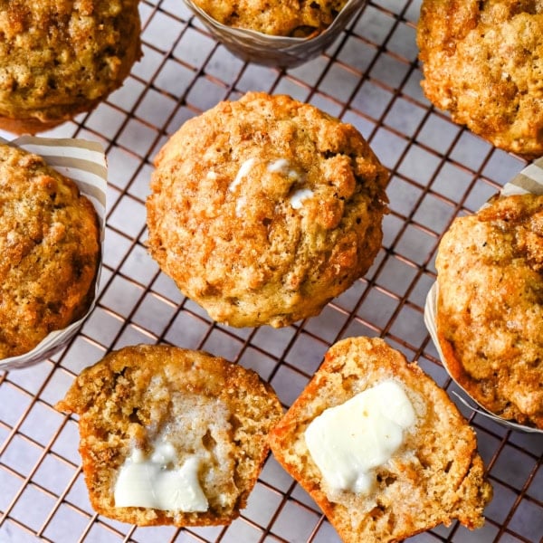 These are the best bran muffins you’ll ever make -- they are moist, tender, and packed with fiber for a healthy and delicious breakfast or snack. This easy homemade bran muffin recipe uses wheat bran, buttermilk, and simple ingredients to create a perfectly soft texture without being dry. Learn how to make healthy bran muffins with tips, variations, and answers to all your baking questions.