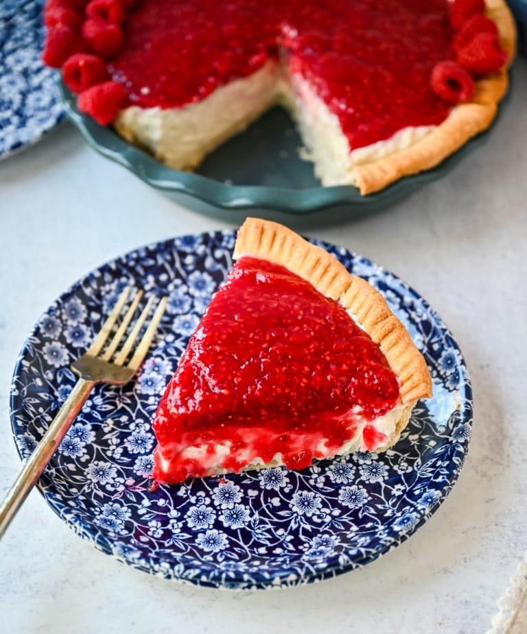 Raspberry Cream Pie – Modern Honey