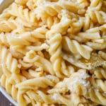 World's Best Buttered Noodles Ingredients. These buttered noodles are the easiest comfort food ever made with tender pasta, butter, and parmesan cheese. You only need 3 ingredients to make this butter parmesan pasta (also known as Burro e Parmigiano).