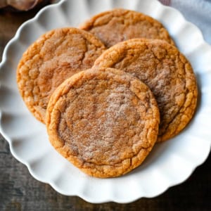 This Brown Butter Pumpkin Cookie Recipe combines warm spices, pumpkin, and rich brown butter flavor to create the perfect Fall cookie. This is the best soft and chewy pumpkin cookie!