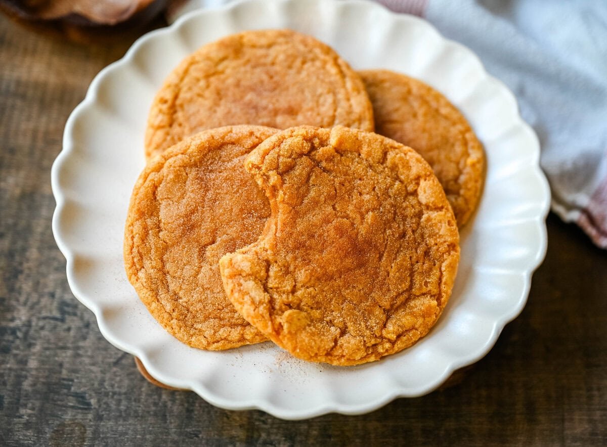 This Brown Butter Pumpkin Cookie Recipe combines warm spices, pumpkin, and rich brown butter flavor to create the perfect Fall cookie. This is the best soft and chewy pumpkin cookie!