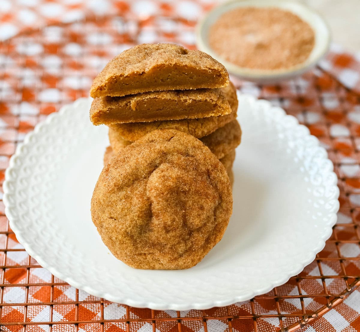 This Brown Butter Pumpkin Cookie Recipe combines warm spices, pumpkin, and rich brown butter flavor to create the perfect Fall cookie. This is the best soft and chewy pumpkin cookie!