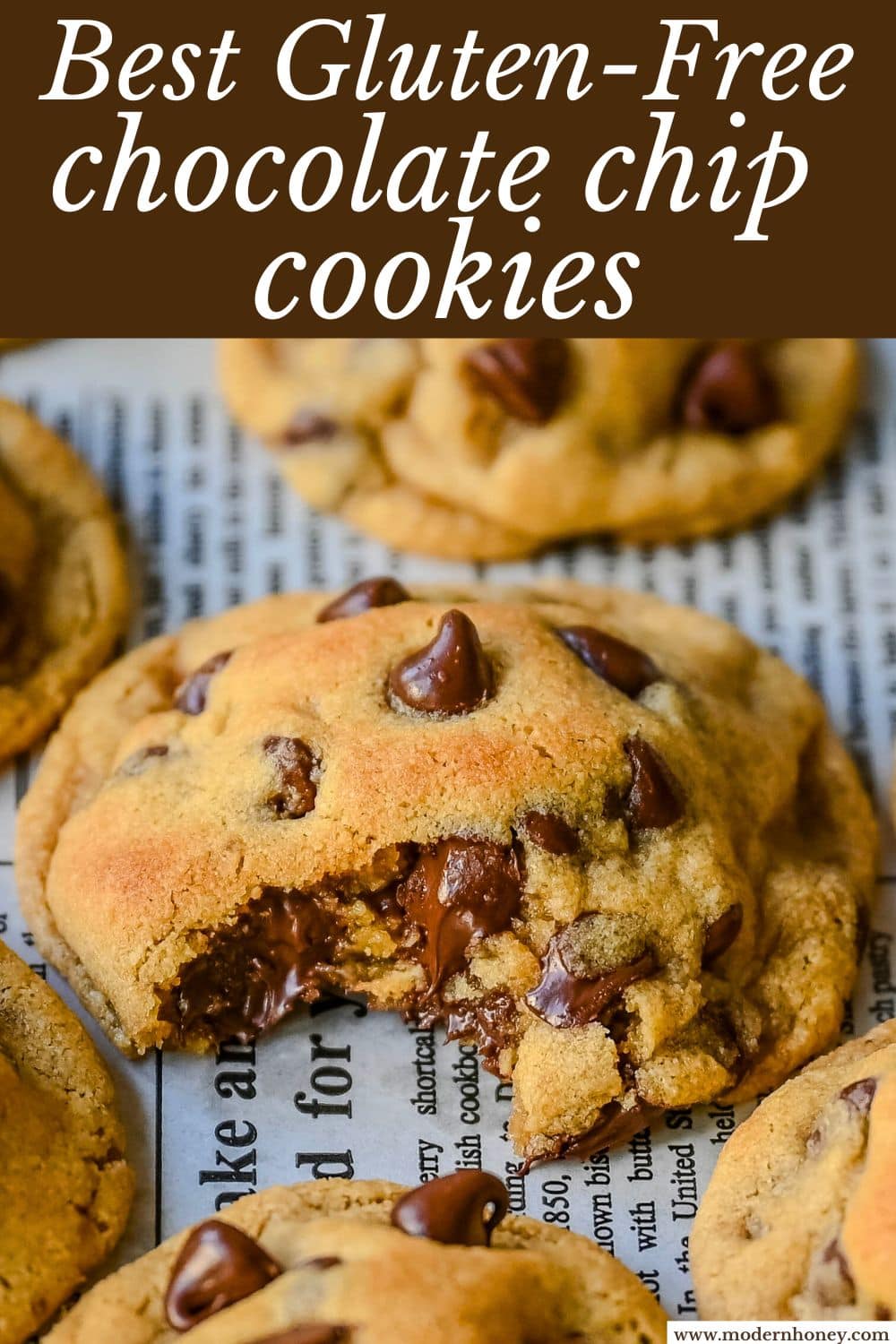 These chewy almond flour chocolate chip cookies are soft in the middle, crisp on the edges, and filled with chocolate chips. These gluten-free chocolate chip cookies made with almond flour are flourless making them the perfect gluten free cookie that still tastes absolutely delicious. You will love this soft and chewy gluten-free chocolate chip cookie recipe!