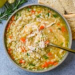 Italian Pastina Soup is a classic comfort food made with tiny pasta, tender vegetables, savory chicken broth, and plenty of parmesan cheese. Known as “Italian penicillin,” this simple recipe has been passed down through generations and is often made for sick days, cold nights, or comforting family meals. The best cozy Italian soup recipe!