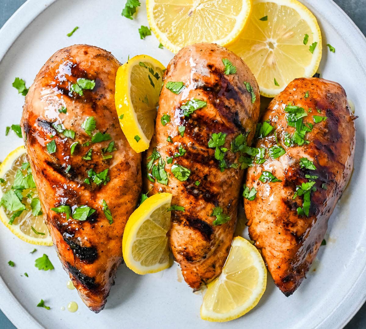 The Best Chicken Marinade Recipe makes chicken extra juicy and flavorful. This savory grilled chicken marinade makes the perfect chicken! Everyone loves this 5-star-rated chicken marinade. Learn how long to marinate and how to grill, bake, or air fry for perfect results.