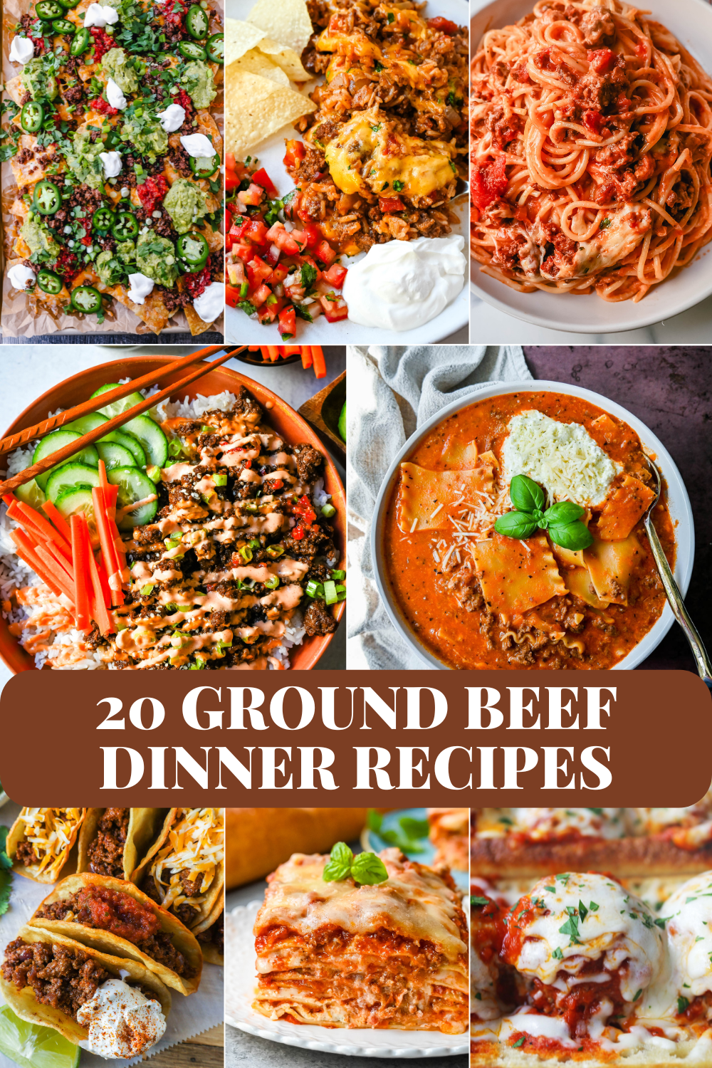 If you have a pound of ground beef in the fridge and no idea what to make for dinner, this list has you covered! These 20 easy dinners you can make with 1 pound of ground beef are simple, family-friendly, and perfect for busy weeknights. We have it all from rice bowls, casseroles to a quick skillet meal, these recipes help you turn ground beef into a delicious meal!