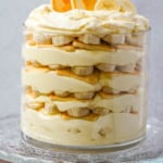 This banana pudding with Chessmen cookies is a rich, creamy, no-bake dessert layered with fresh bananas, buttery shortbread cookies, and fluffy vanilla pudding. Inspired by the classic Southern banana pudding and Magnolia Bakery. If you're looking for the best banana pudding recipe that’s simple yet impressive, this is it.