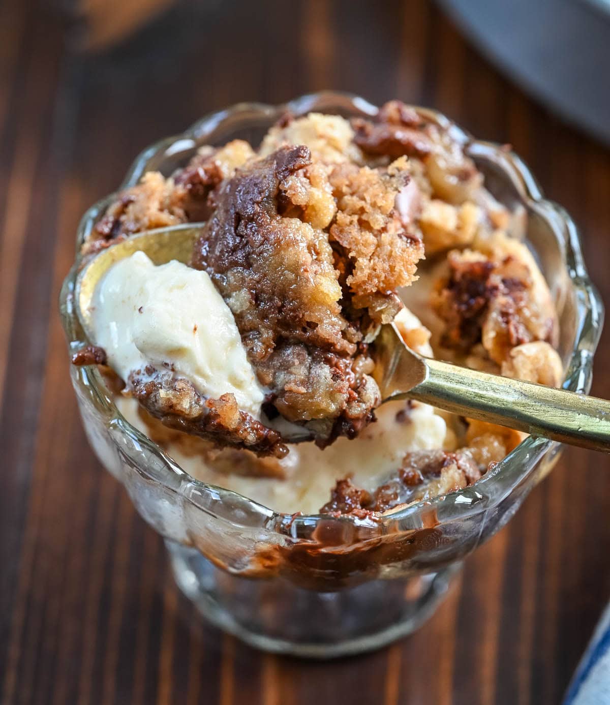 These scoopable cookies are the viral TikTok cookie trend everyone is obsessed with that's soft, gooey, and intentionally slightly underbaked so you can scoop them straight from the pan. Made with classic chocolate chip cookie dough, they bake into a warm, melty, almost brownie-like texture that’s completely irresistible. Instead of perfectly shaped cookies, you get a soft cookie “skillet-style” dessert that’s perfect for spooning and sharing!