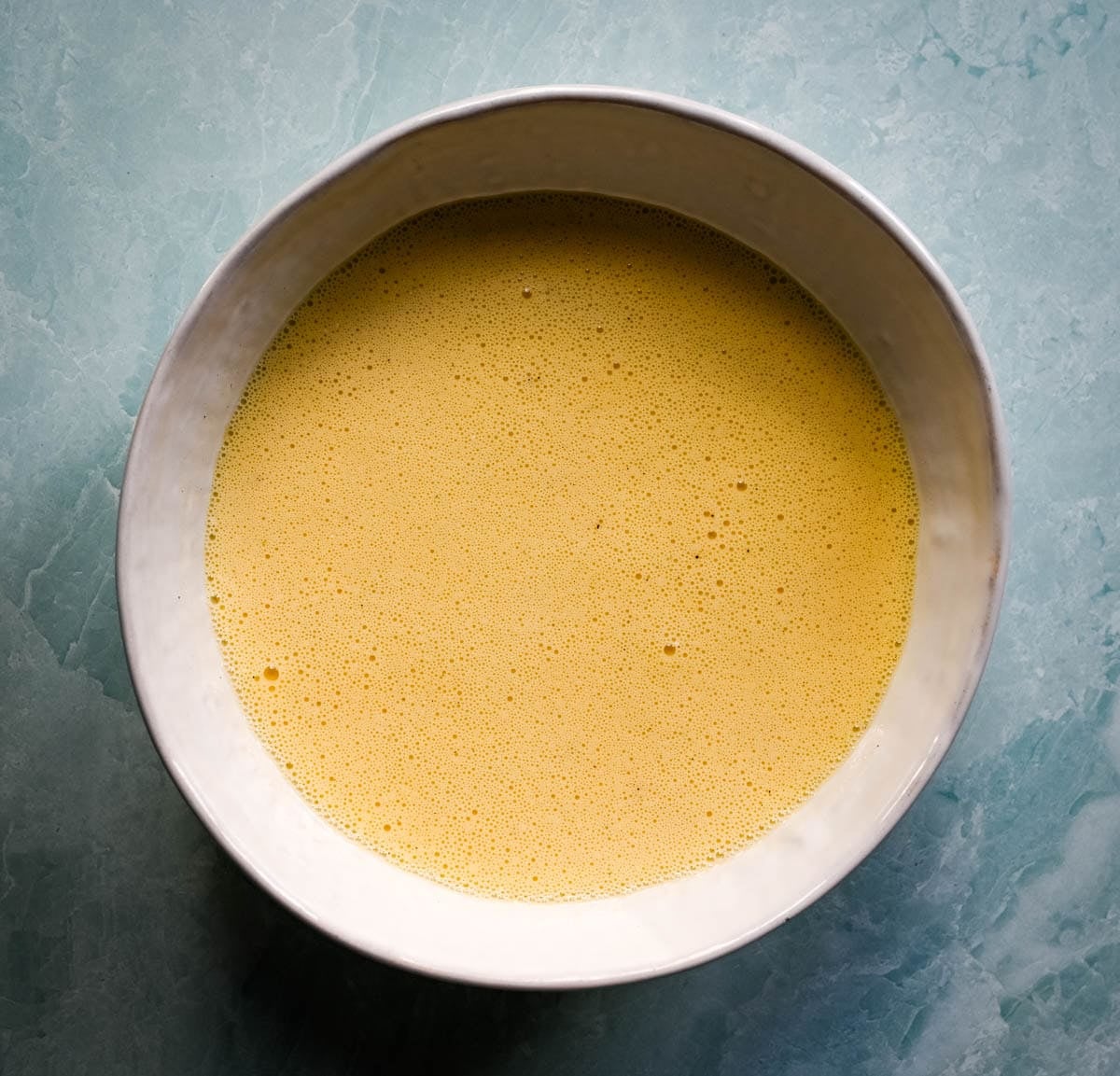 eggs and cottage cheese in a blender