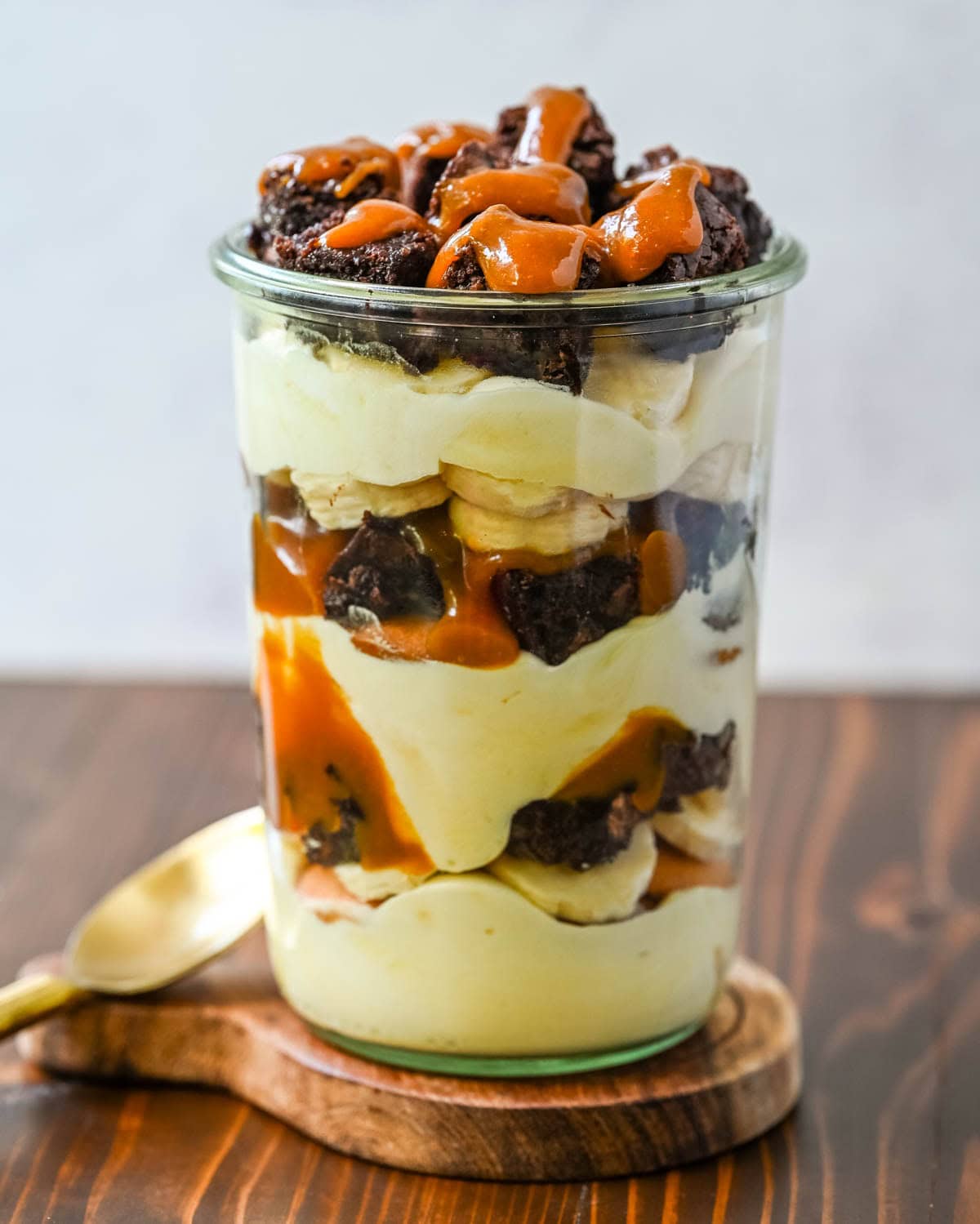 Magnolia Bakery Brownie Caramel Banana Pudding