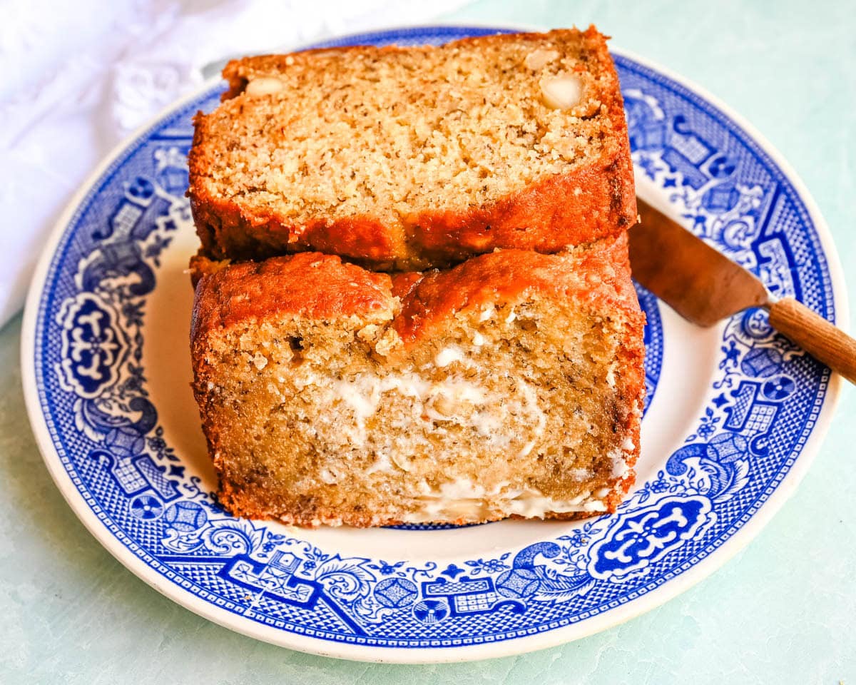 Best Banana Nut Bread Recipe. This is the moistest banana nut bread you'll ever make — a rich, tender loaf made with ripe bananas, sour cream, and your choice of walnuts, pecans, or macadamia nuts. Includes tips for the ultimate moist crumb, a brown sugar topping, and answers to every banana bread question you have.