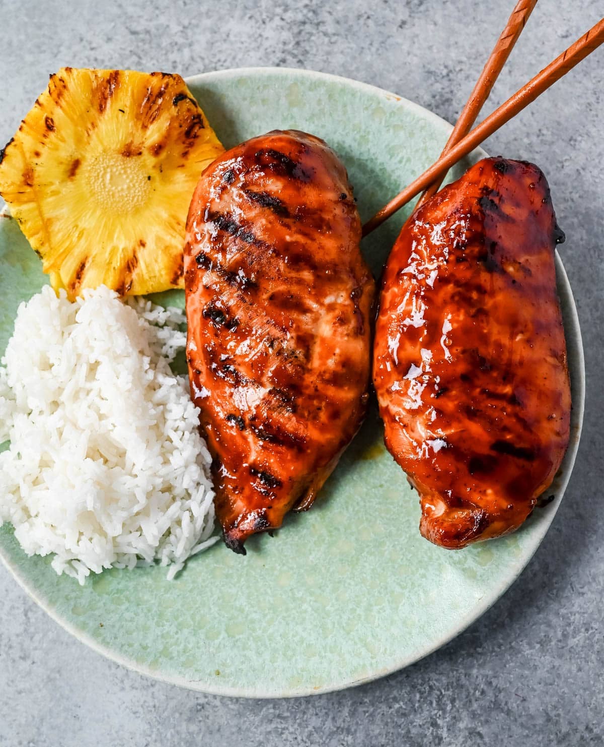 Grilled Chicken Teriyaki. How to grill teriyaki chicken with homemade teriyaki sauce.